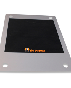 Front foil universal vertical f/housing medium 380x280